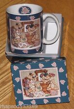 Nita Showers Art - Hats for Teddy bears - 1996 LANG & Wise Mug - New in Gift Box picture