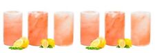 Set of 6, Himalayan Salt Tequila Shot Glasses, Hand Carved, Perfect For Your Bar picture