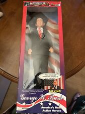 George W Bush President USA talking doll collectible Needs Battery picture