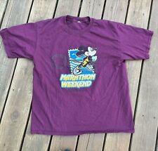 Vintage Walt Disney World T-Shirt 2004 Marathon Weekend Size Large picture