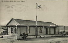 Mexico Tia Juana Custom House E.P. Charlton & Co. Antique Postcard 1c stamp picture