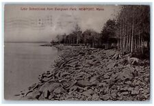c1910's Lake Sebasticook From Evergreen Park Newport Maine ME Antique Postcard picture
