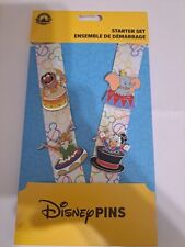 Diseny Parks 2024 Animal, Dumbo, Robin Hood, and Scrooge Lanyard Starter Pin Set picture