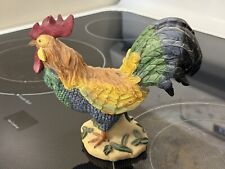 Vintage Resin Rooster Figurine Medium picture