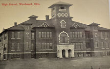 c1910 High School, Woodward, Oklahoma Postcard 003 picture