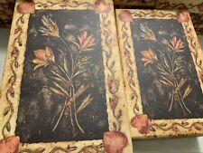 Lang Bob’s Boxes 5 Rectangular Stacking Wild Flowers NEW picture