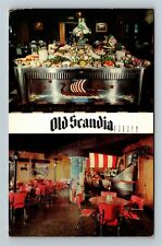 Miami FL-Florida, Old Scandia, c1957 Vintage Souvenir Postcard picture