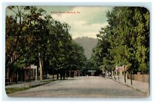c1910 Milford PA, View of Broad Street in Pennsylvania PA Antique Postcard picture