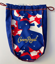 Crown Royal Red White & Blue Camouflage 750ml Bag Rare Limited Edition picture