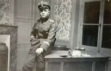 ORIGINAL - WW2 GERMAN WAFFEN LAH OBERSCHARFUHRER - PHOTO c1942 picture