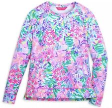 Disney Parks Lilly Pulitzer Top Pullover XLarge Beachcomber Dreamin Minnie Daisy picture