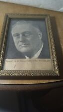 Masonic Picture Of 32th President Franklin D Roosevelt No Lodge # picture