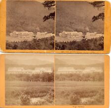 Glen House and Profile House, White Mountains, Lot (2). Kilburn Stereoview Photo picture