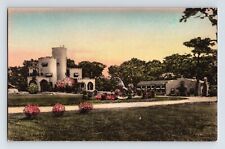 Postcard New York Long Island Casa Basso Westhampton Hand Colored 1920s Unposted picture