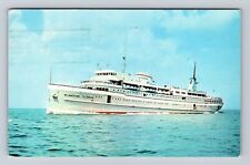 Milwaukee WI- Wisconsin, SS Milwaukee Clipper, Antique, Vintage c1953 Postcard picture