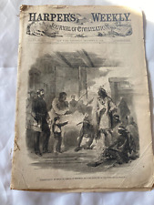 Original Civil War Harper's Weekly Vol. VI No. 312 December 20 1862 Full Edition picture