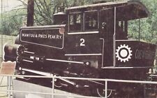Colorado CO Manitou Springs Cog Railway Locomotive Postcard D15 picture
