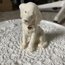 LENOX LABRADOR RETRIEVER PUPPY DOG  GOLD HEART COLLAR Porcelain FIGURE picture