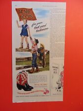 1948 ACME COWBOY BOOTS for Your Backyard Buckaroos photo art print ad picture