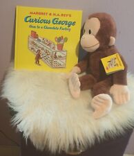 CURIOUS GEORGE 2016 NEW SET  Chocolate Factory 2 Kohls Cares Kids PLUSH & BOOK  picture