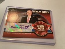 2009 Topps American Heritage American Heroes Dennis Smith Auto Firefighter picture