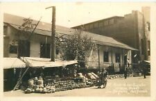 Postcard RPPC California Los Angeles Olvera Street 1920s 23-9444 picture