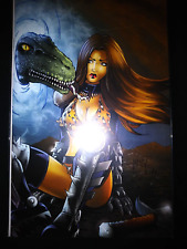 Amryl Comics CAVEWOMAN METAL AGE #2 Andrew Magnum Special Edition Cover C w/COA picture