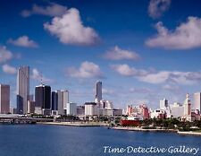 Miami, Florida Skyline (1) - Color Photo Print picture