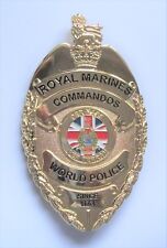 ROYAL MARINES COMMANDOS WORLD POLICE BADGE (SPOOF) picture