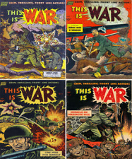 1952 - 1953 This Is War Comic Book Package - 5 eBooks on CD picture