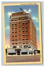 Vintage 1940's Advertising Postcard Forrest Hotel Hattiesburg Mississippi picture