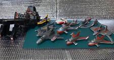 Ultraman Goods lot set 14 Bandai Fighter jet Launch pad Character collection   picture