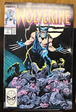 WOLVERINE #1 Marvel 1988 1st Wolverine as PATCH Claremont & Buscema NM+ HIGH 9Z picture