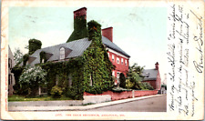 Vintage 1904 The Brice Residence, Ivy Covered, Annapolis Maryland MD Postcard picture