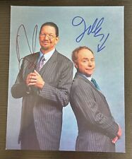 Penn & Teller Signed Autograph 8x10 Photo Celebrity Magicians Comedians picture