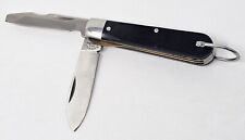 Colonial Electrician's Utility Folding Knife 2011 440A 2 Blade Stainless picture