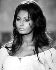 Sophia Loren B&W 8x10 Photo #04 picture