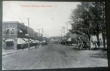 Hart Michigan Business Section Main Street 1913 PC Postcard picture