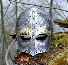 18GA SCA LARP Medieval Viking Baldur Helmet Knight Helmet Armor picture