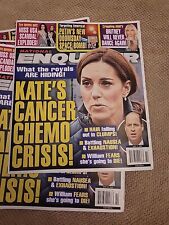 National Enquirer Magazine May 27,2024 Kate'S Cancer Chemo Crisis picture