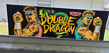 Last one Original Rare New ( NOS ) Double Dragon Translite Marquee  Arcade picture