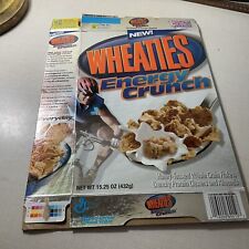 Wheaties Energy Crunch Cereal Boxes Vintage 2001 picture