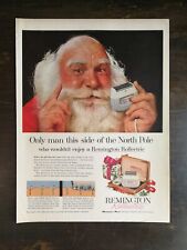 Vintage 1956 Remington Rollectric Electric Razor Full Page Ad 823 picture
