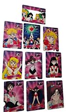 Sailor Moon Vintage 1997 Cardzillion Bandai Trading Cards LOT Of 10 Series 3 picture