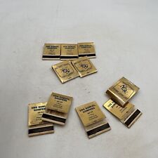 9- USS Samual Gompers AD-37, US Navy Matchbooks MIL-ART Vintage Gold 5-new picture