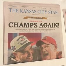 Kansas City Star Newspaper Super Bowl LVII 57 Champs KC Chiefs SPECIAL EDITION picture