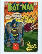Batman #215 Comic Book 1969 VG+ Irv Novick DC Frank Robbins TNT Cover picture