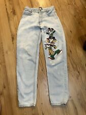 VTG Mickey Unlimited Jerry Leigh Sz 7 Women Mickey Jeans Y2k picture