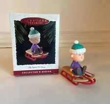 Hallmark- 1995 The Peanuts Gang Linus ornament - 3rd in series - NIB - see Video picture