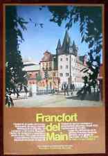 Original Poster Germany Frankfurt Street Old House picture